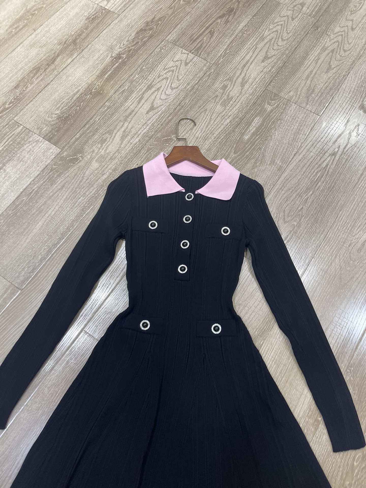 p708 High-end quality women’s dress with a packaged new ss. Sml - 图片 2