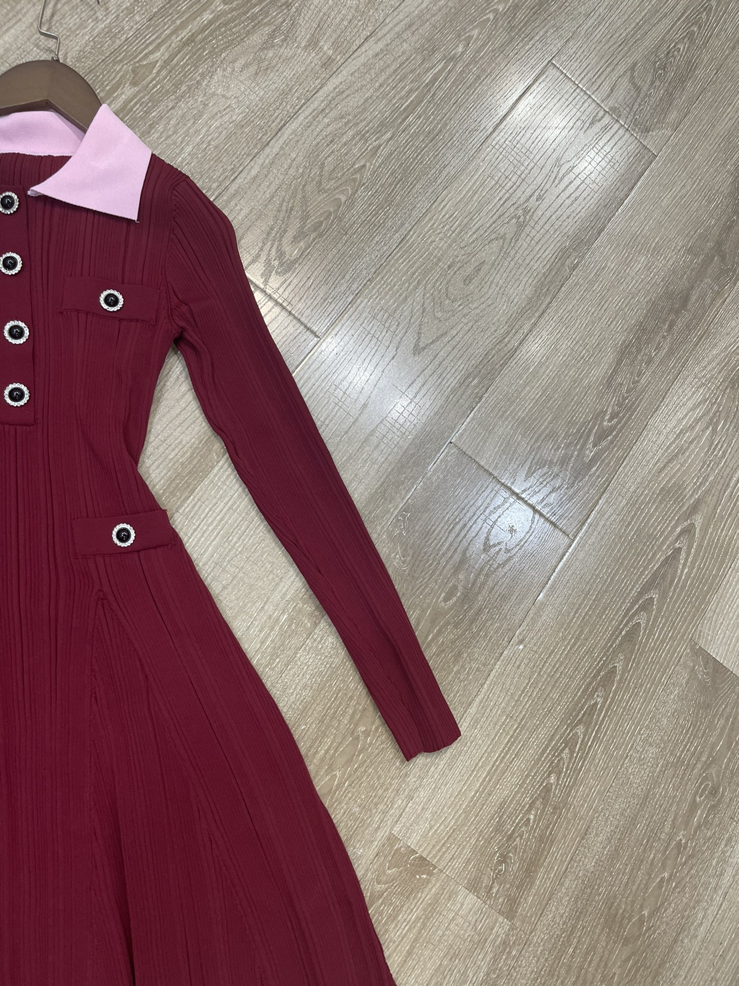 p708 High-end quality women’s dress with a packaged new ss. Sml - 图片 4