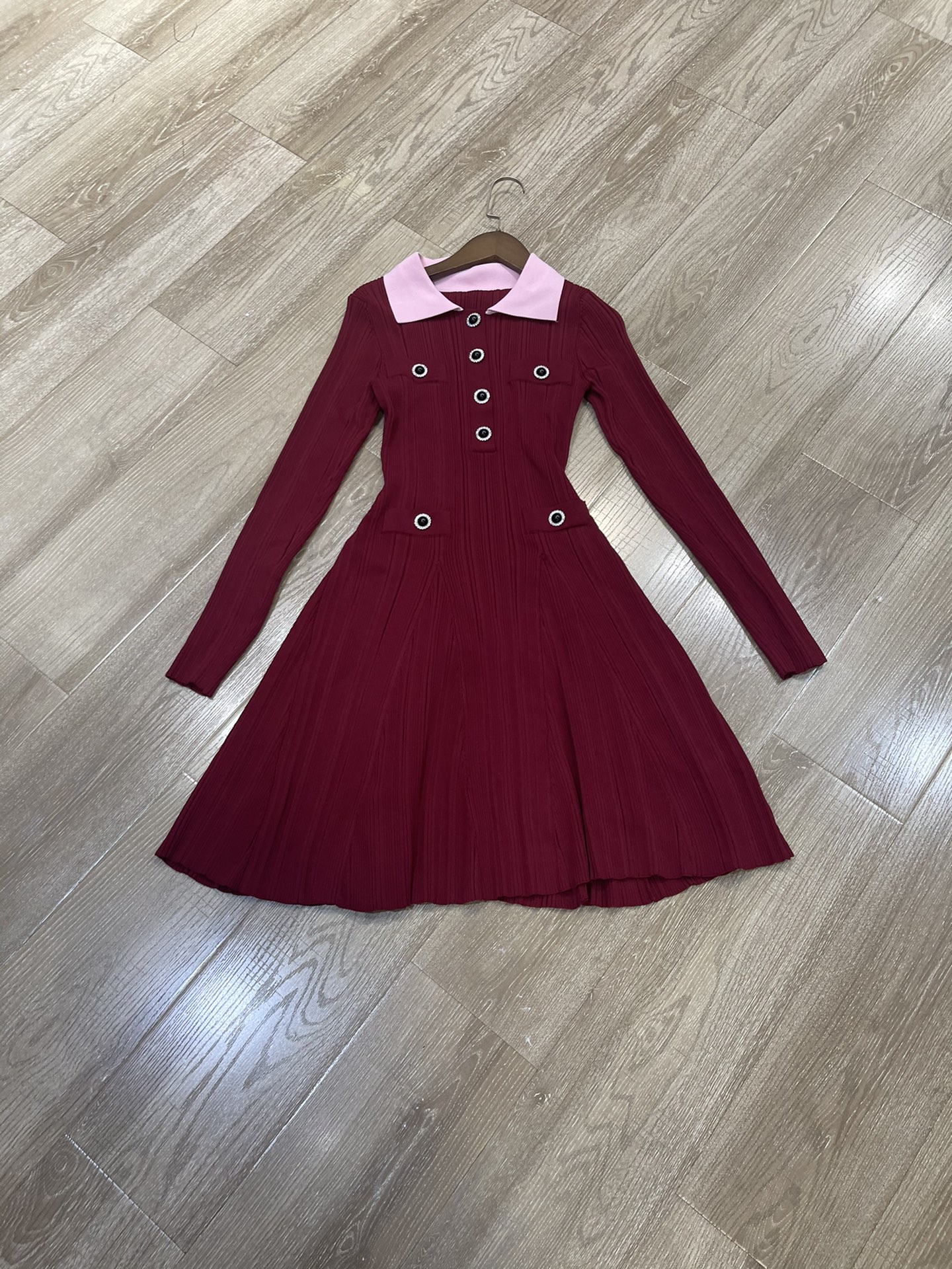 p708 High-end quality women’s dress with a packaged new ss. Sml - 图片 1