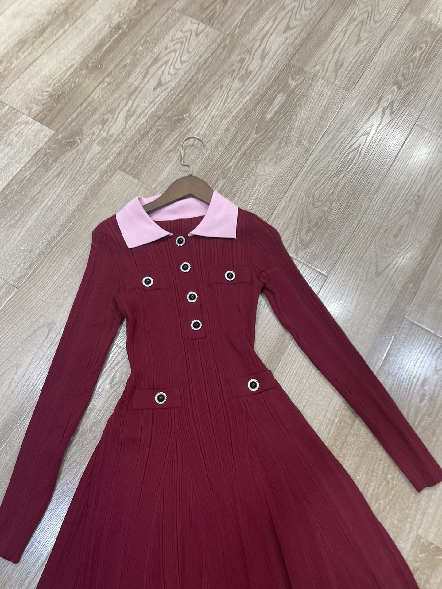p708 High-end quality women’s dress with a packaged new ss. Sml - 图片 2