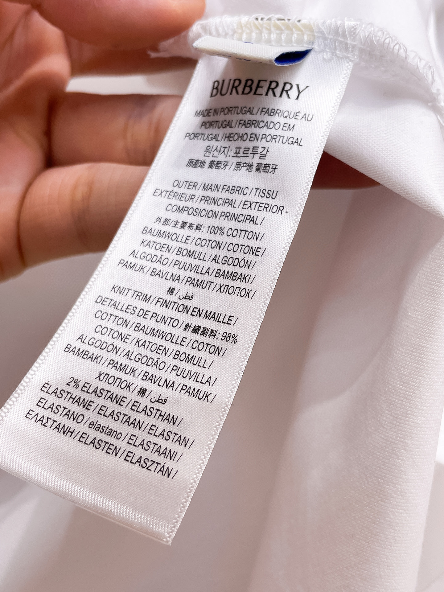 巴宝莉 2025春夏新款首发专柜最新款圆领短袖 高端订制 设计前卫时尚！品牌logo重工艺设计 高端定制