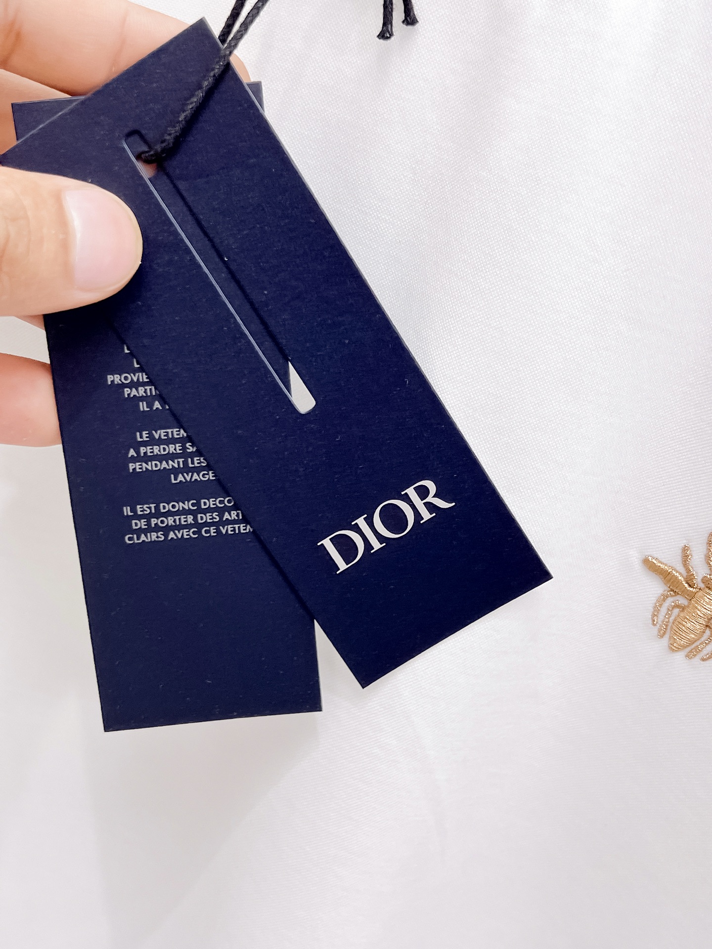  迪奥 顶级品质 2025款新品短袖！精选100支双面丝光棉面料，手感柔软。顶级进口私货，时尚设计潮流短