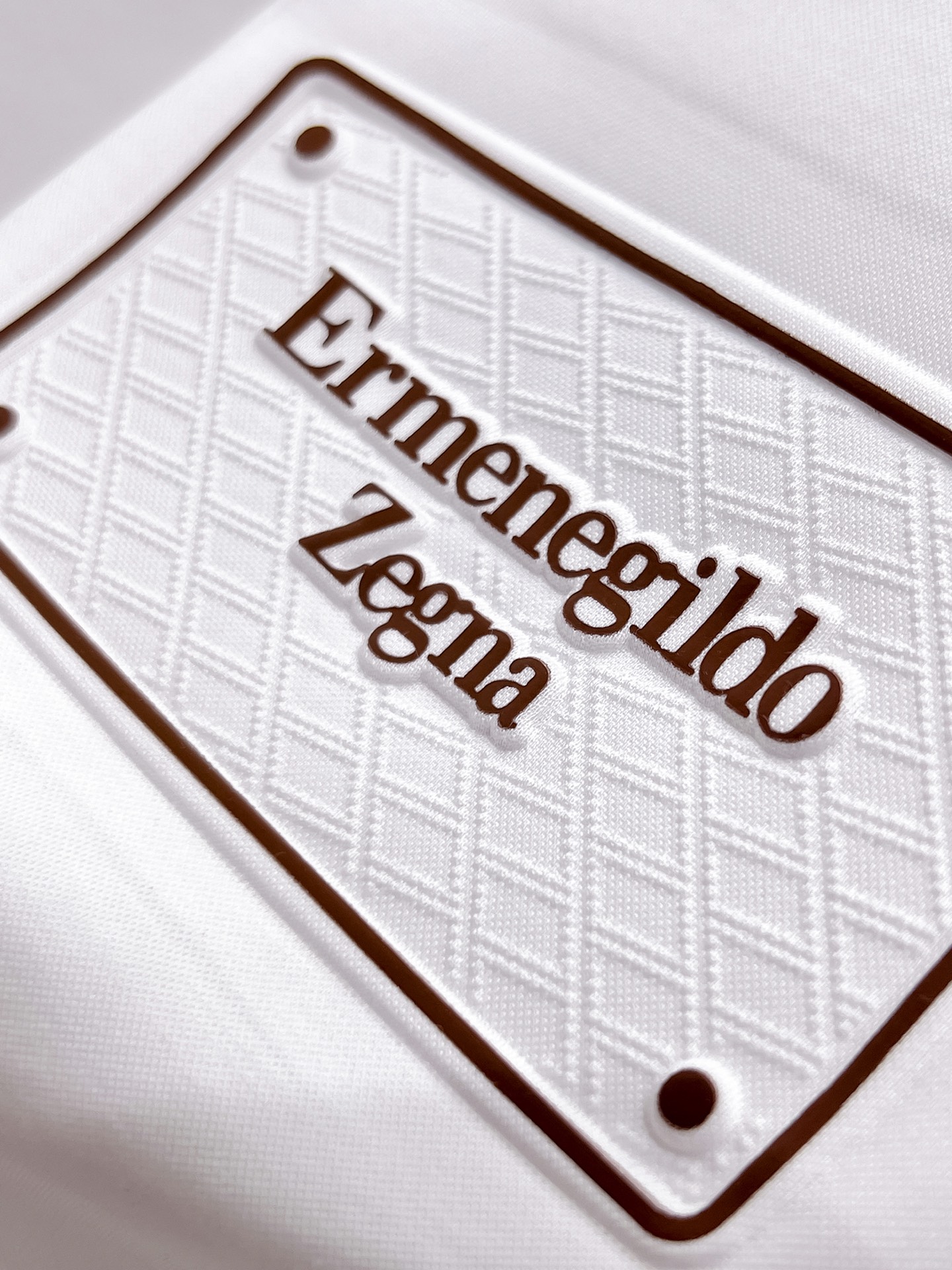  杰尼亚 顶级品质 2025款新品短袖！精选100支双面丝光棉面料，手感柔软。顶级进口私货，时尚设计潮流