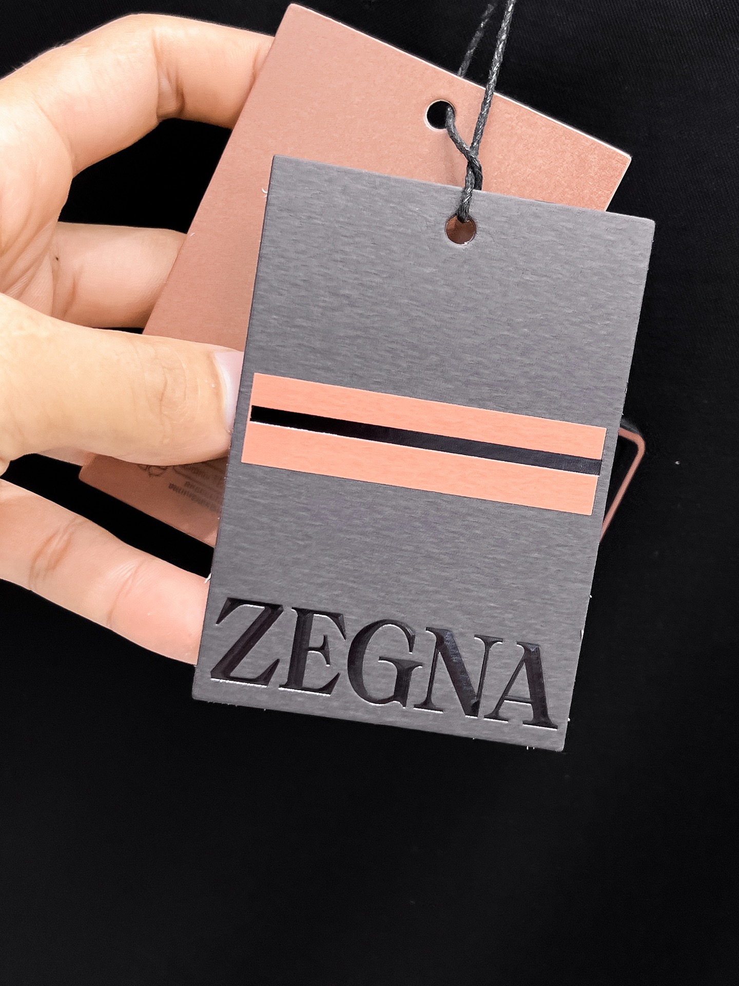  杰尼亚 顶级品质 2025款新品短袖！精选100支双面丝光棉面料，手感柔软。顶级进口私货，时尚设计潮流