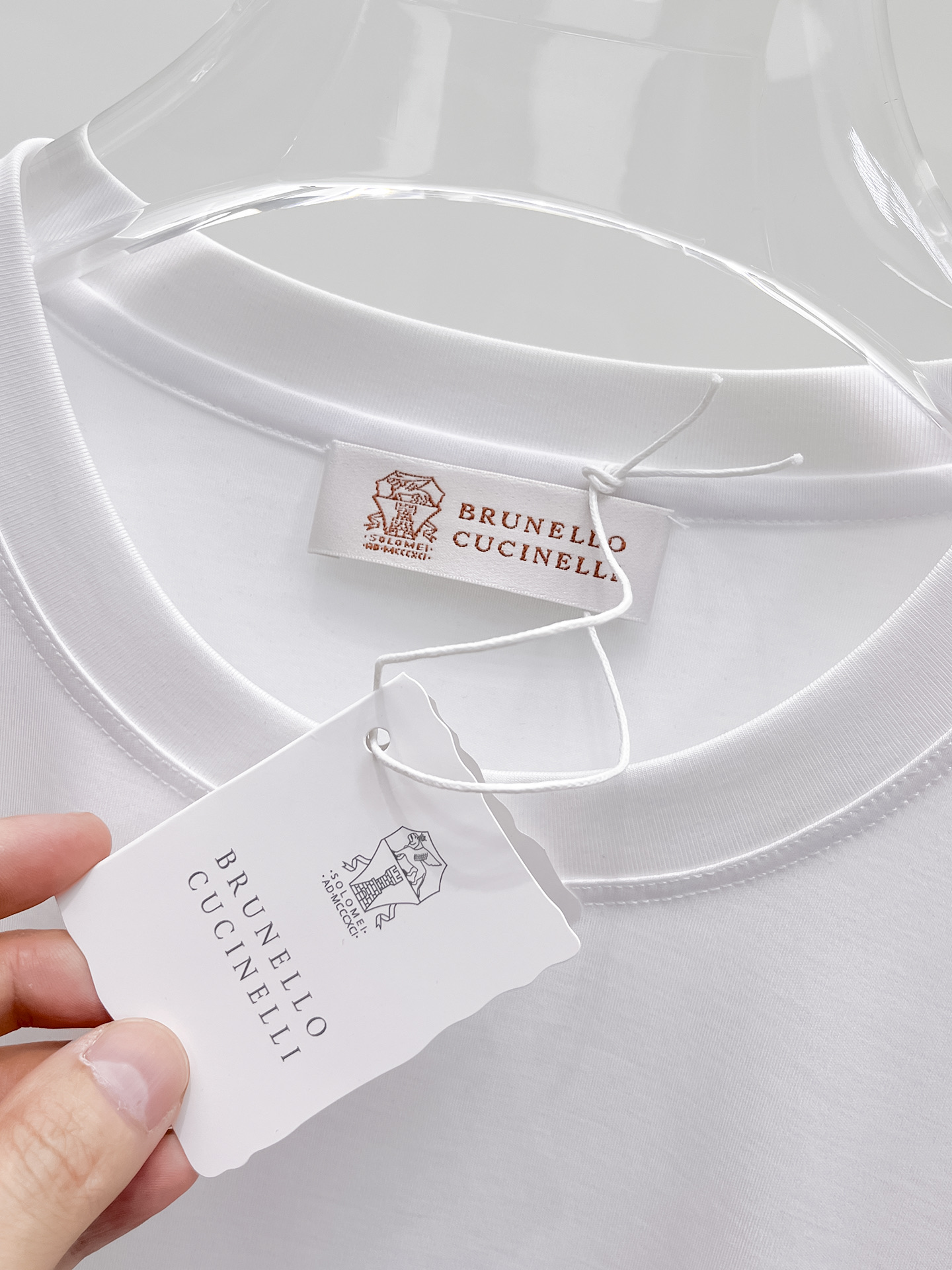  BC 2025春夏新款首发专柜最新款圆领短袖 高端订制 设计前卫时尚！品牌logo重工艺设计 高端定制