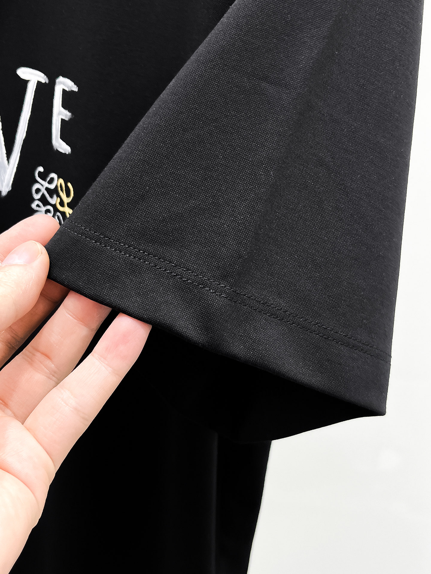  罗意威 2025春夏新款首发专柜最新款圆领短袖 高端订制 设计前卫时尚！品牌logo重工艺设计 高端定