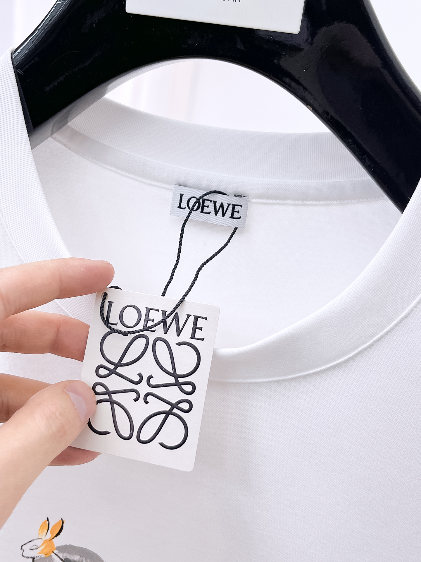  罗意威 2025春夏新款首发专柜最新款圆领短袖 高端订制 设计前卫时尚！品牌logo重工艺设计 高端定