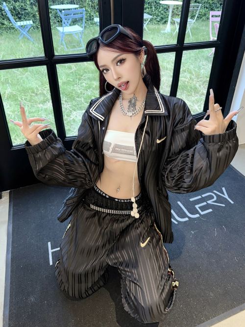 Nike x BODE Astro Grabber SS24 Logo Jacket & Crystal Beaded Pants Set 1 Nike x BODE Astro Grabber SS24 Logo Jacket & Crystal Beaded Pants Set