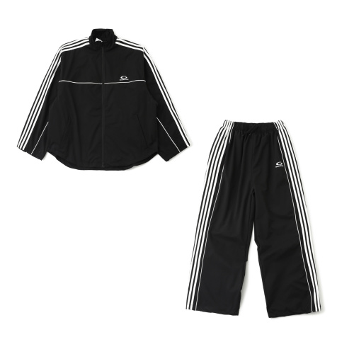 Balenciaga 25FW Tracksuit Five-Bar Embroidered Sportswear Loose Fit 1 Balenciaga 25FW Tracksuit Five-Bar Embroidered Sportswear Loose Fit