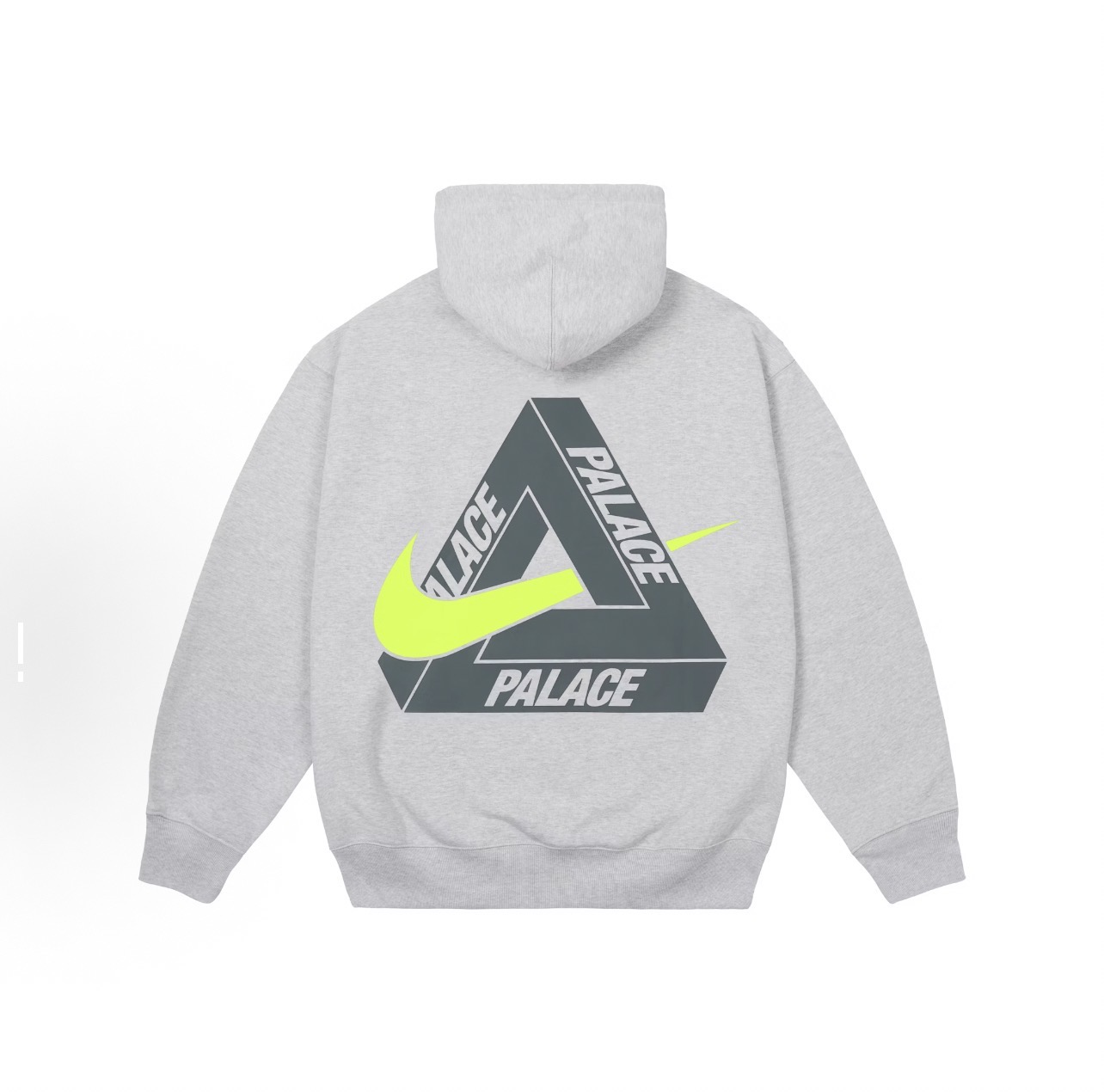 版本🐮货 （此款售后到年后）💰280 
PALACE x Nike 联名款 FW25 TRI SWOOSH HOOD 重叠logo印花 套头连帽卫衣 男女同款
打造个性机能运动元素风 行走的大Logo
四色首发！！喜欢的别错过
颜色：黑色 米白 碳灰 浅灰
尺码：S M L XL
S 胸围122  衣长69  肩宽60  袖长57
M胸围126  衣长71   肩宽61  袖长58
L 胸围130   衣长73  肩宽62 袖长59
XL胸围134  衣长75   肩宽63  袖长60
资讯图