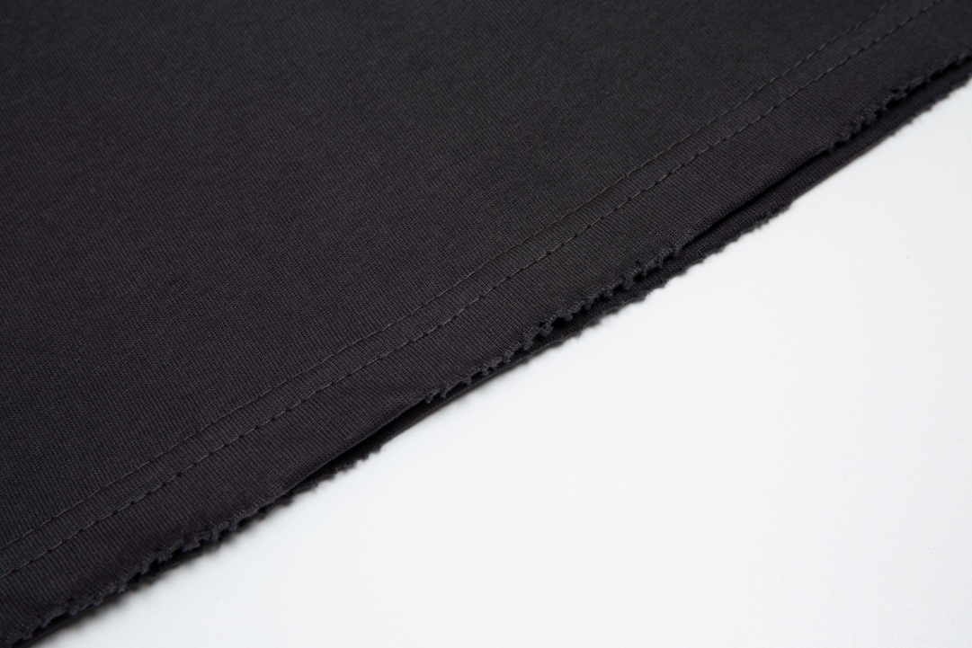 高品质Balenciga/巴黎世家不规则字母前后印花T恤标准的印花技术纯棉柔软面料对色定染面料超精细平网