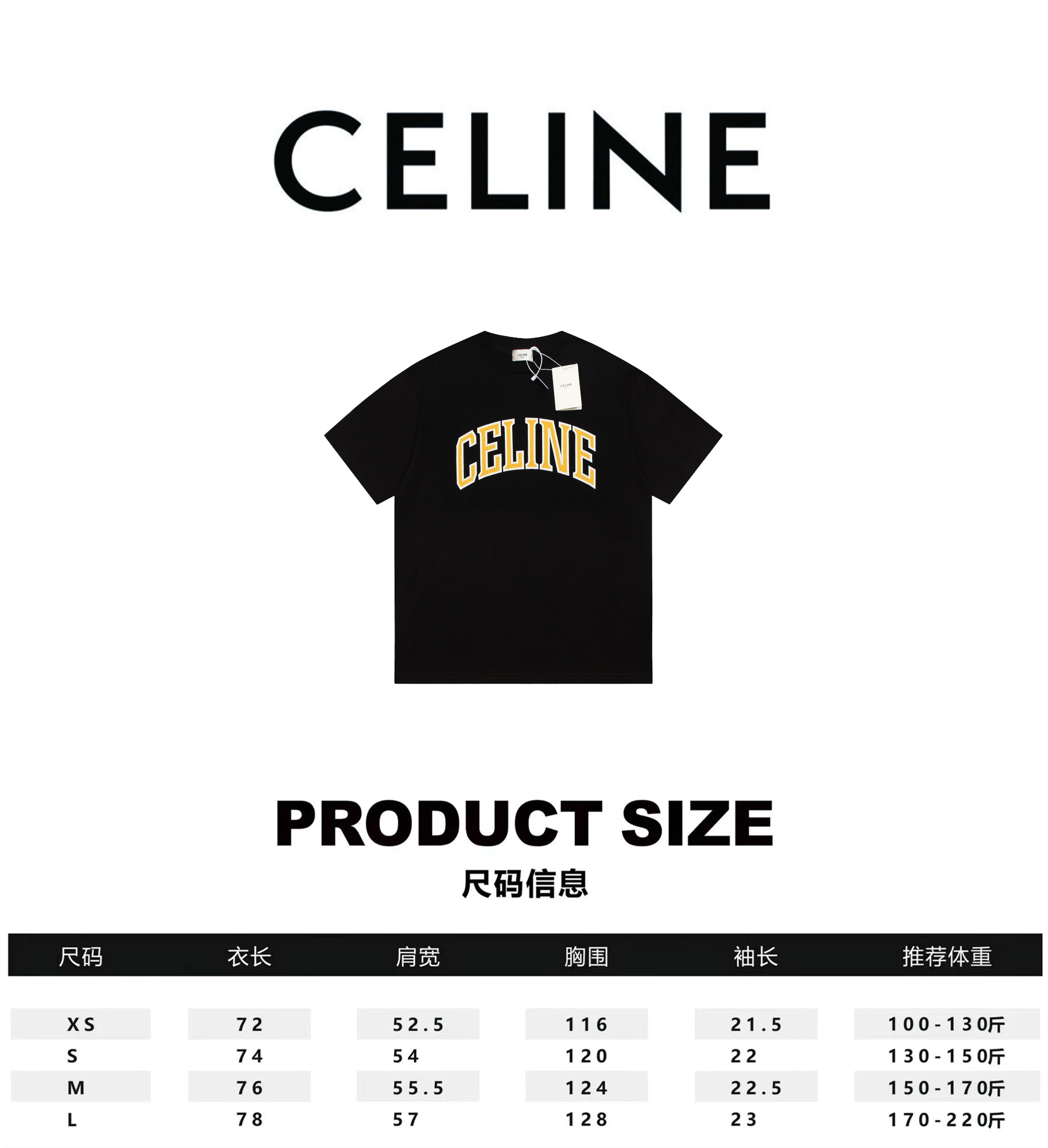 Celine Clothing T-Shirt Short Sleeve