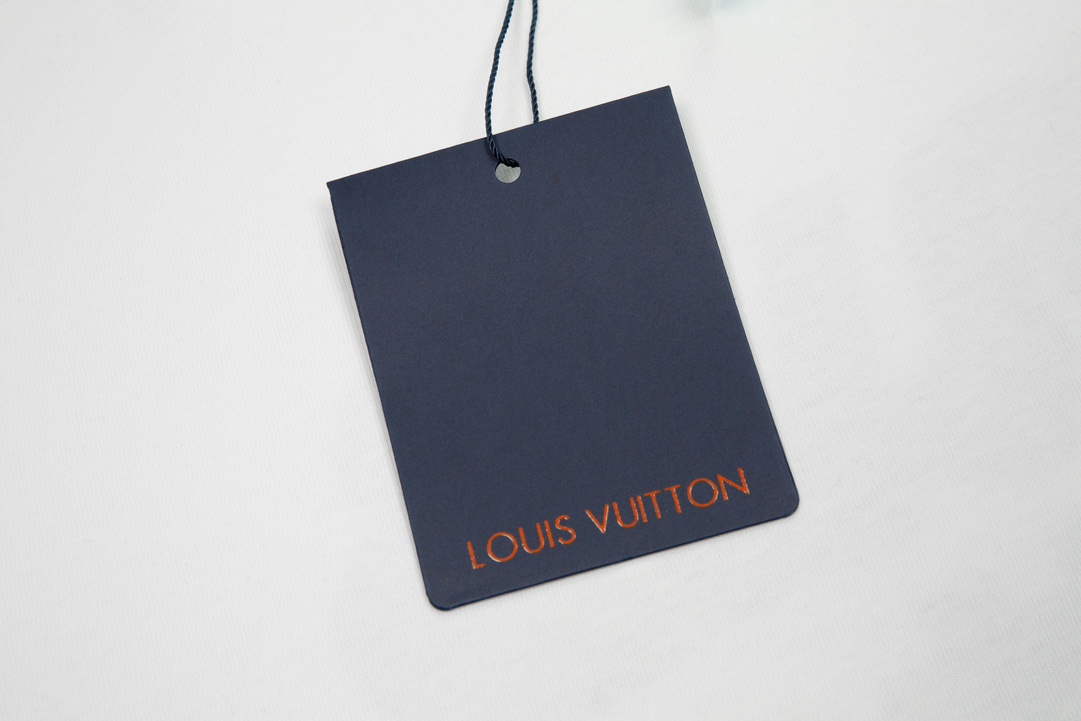 LOUIS VUITTON/路易威登 标识雪花发泡短袖T恤