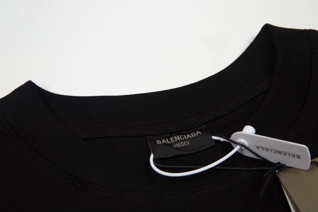 高品质 Balenciga/巴黎世家 新款 护照短袖T恤