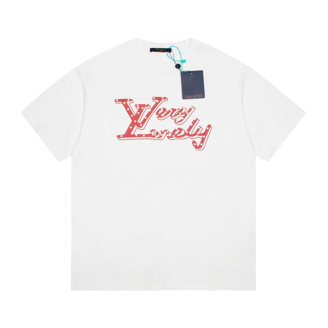 LOUIS VUITTON/路易威登 24ss 菲董联名字母短袖