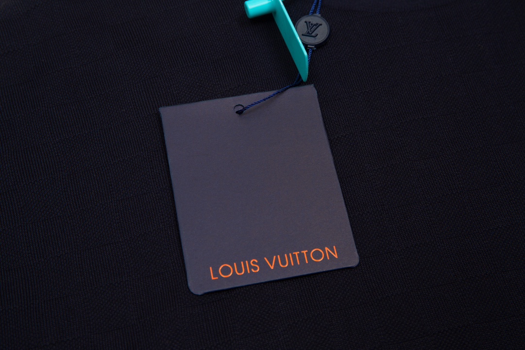 LOUIS VUITTON/路易威登 24ss 棋盘格珠地字母绣花