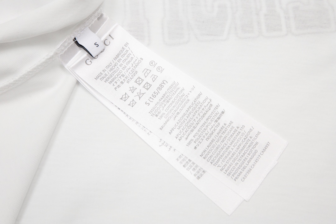Gucci 古驰 24ss 校徽印花圆领 短袖