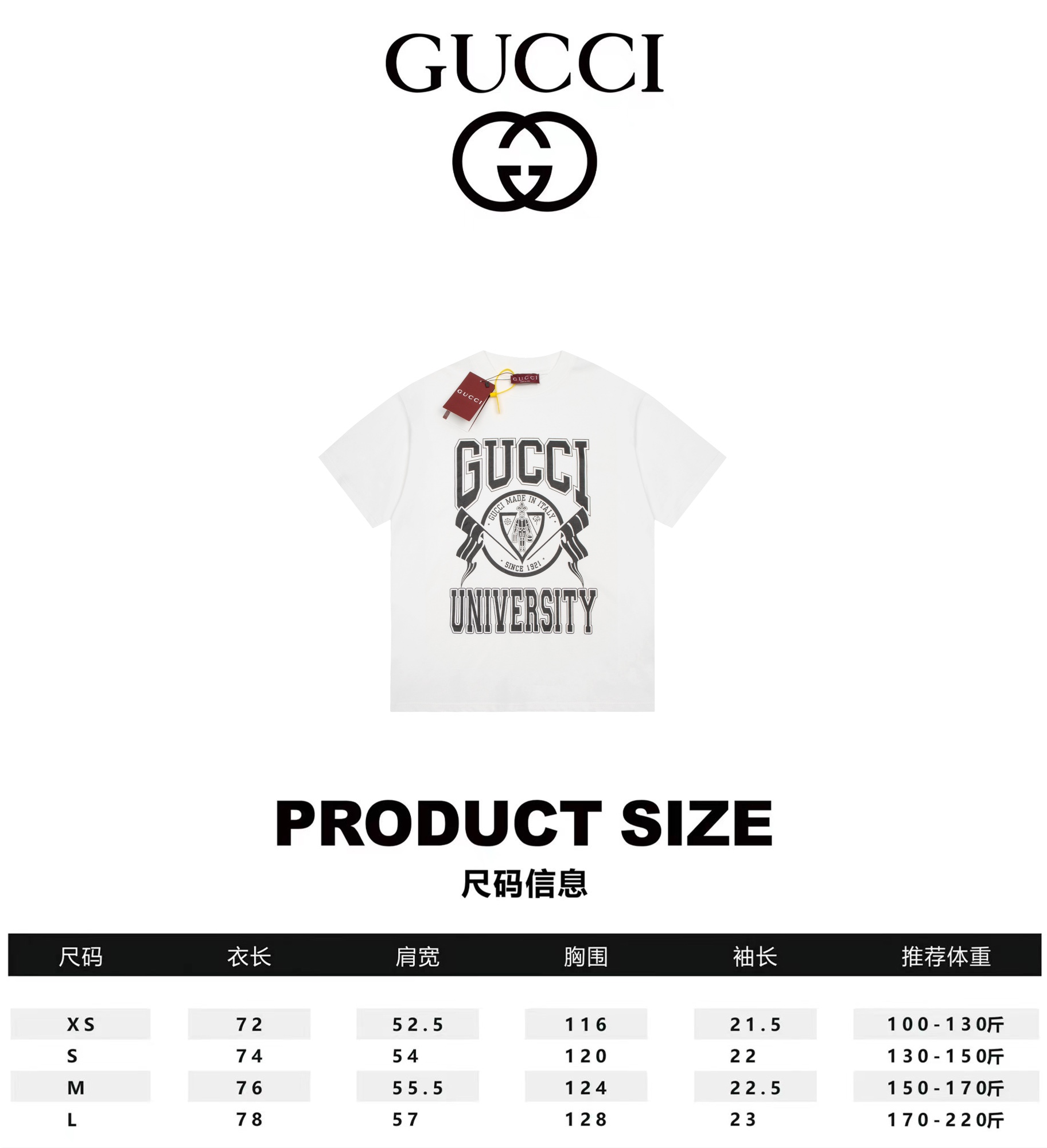 Gucci Clothing T-Shirt Printing Short Sleeve