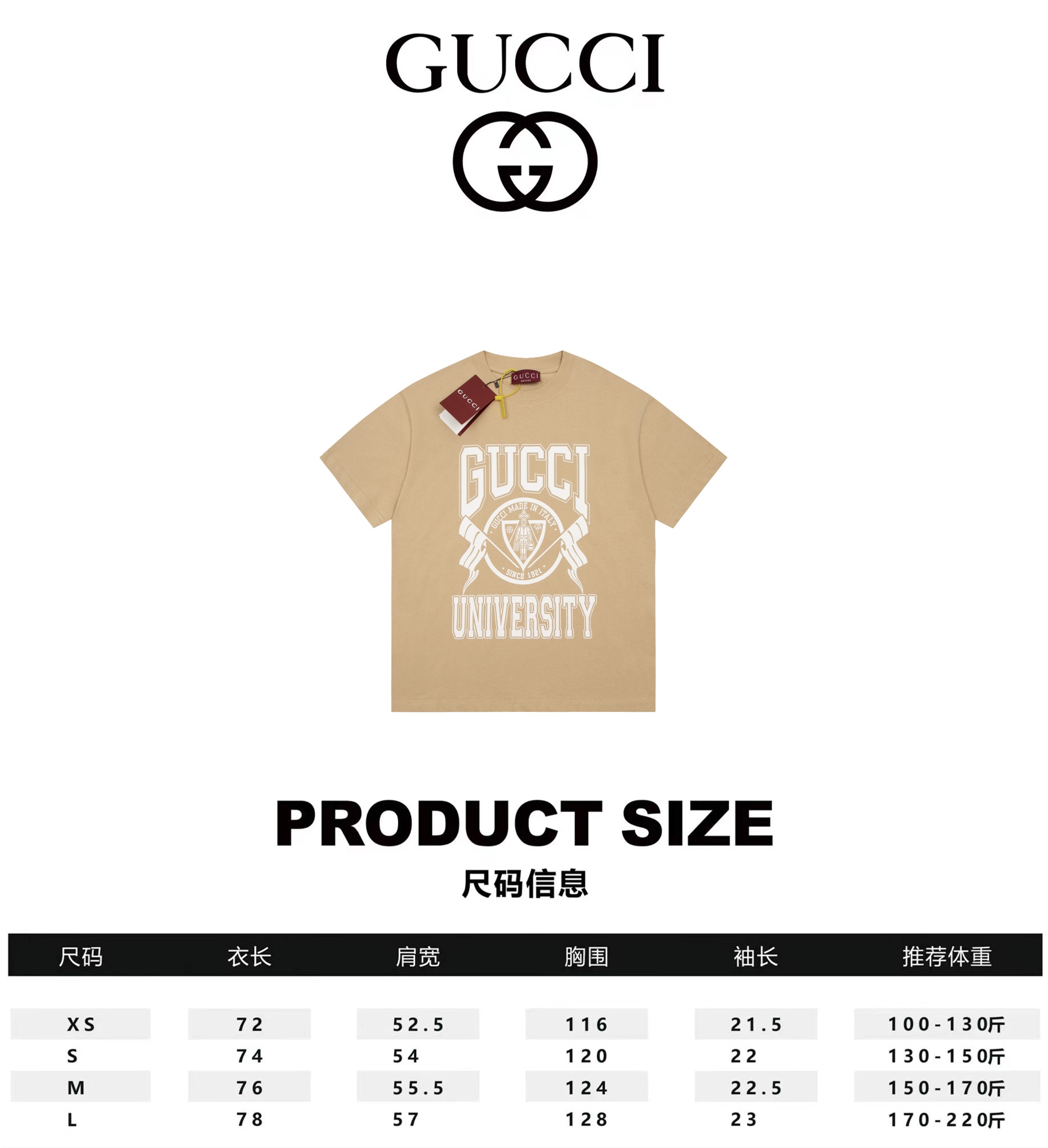 Gucci Clothing T-Shirt Printing Short Sleeve