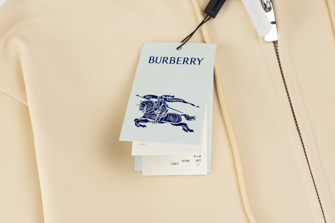 高品质 Burberry/巴宝莉 新款 战马连帽拉链卫衣