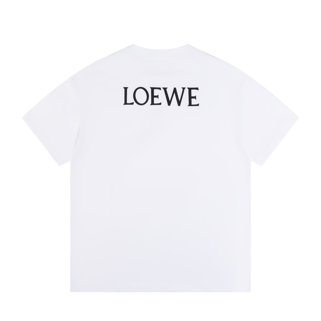 LOEWE 罗意威 新款系列 卡通图案短袖T恤