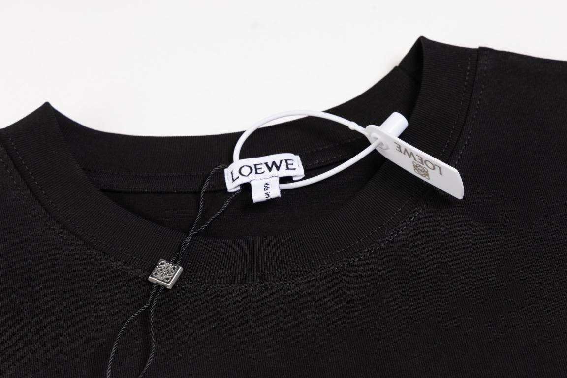 顶级） LOEWE 罗意威 新款系列 月球短袖T恤 质棉质平纹针织圆领 T恤
