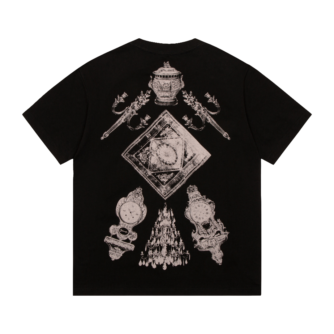 Givenchy 纪梵希 微标复古图案圆领短袖T恤