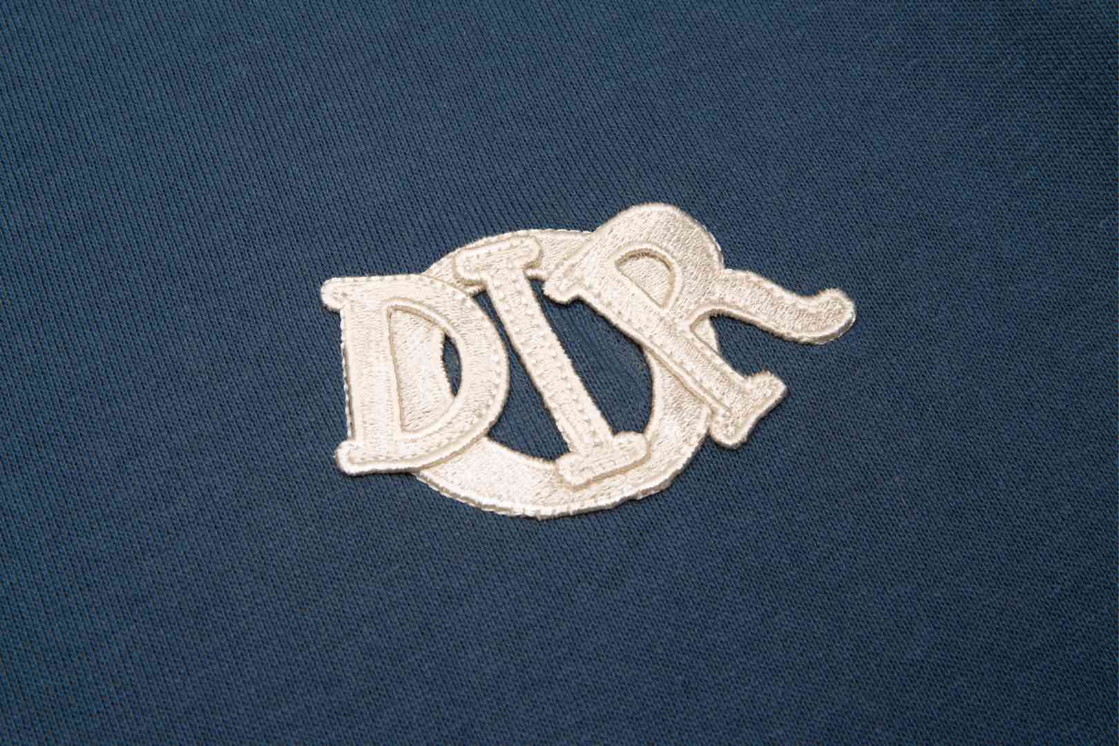 DIOR/迪奥 新款系列 logo立体刺绣短袖T恤