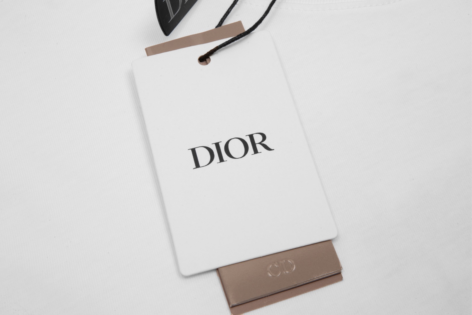 DIOR/迪奥 新款 前后图案圆领短袖T恤