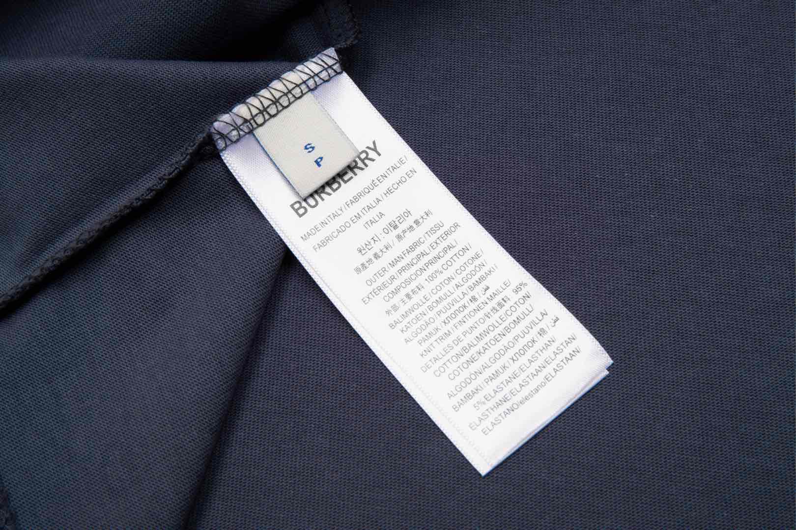 （顶级） Burberry/巴宝莉 士兵浪板圆领短袖T恤