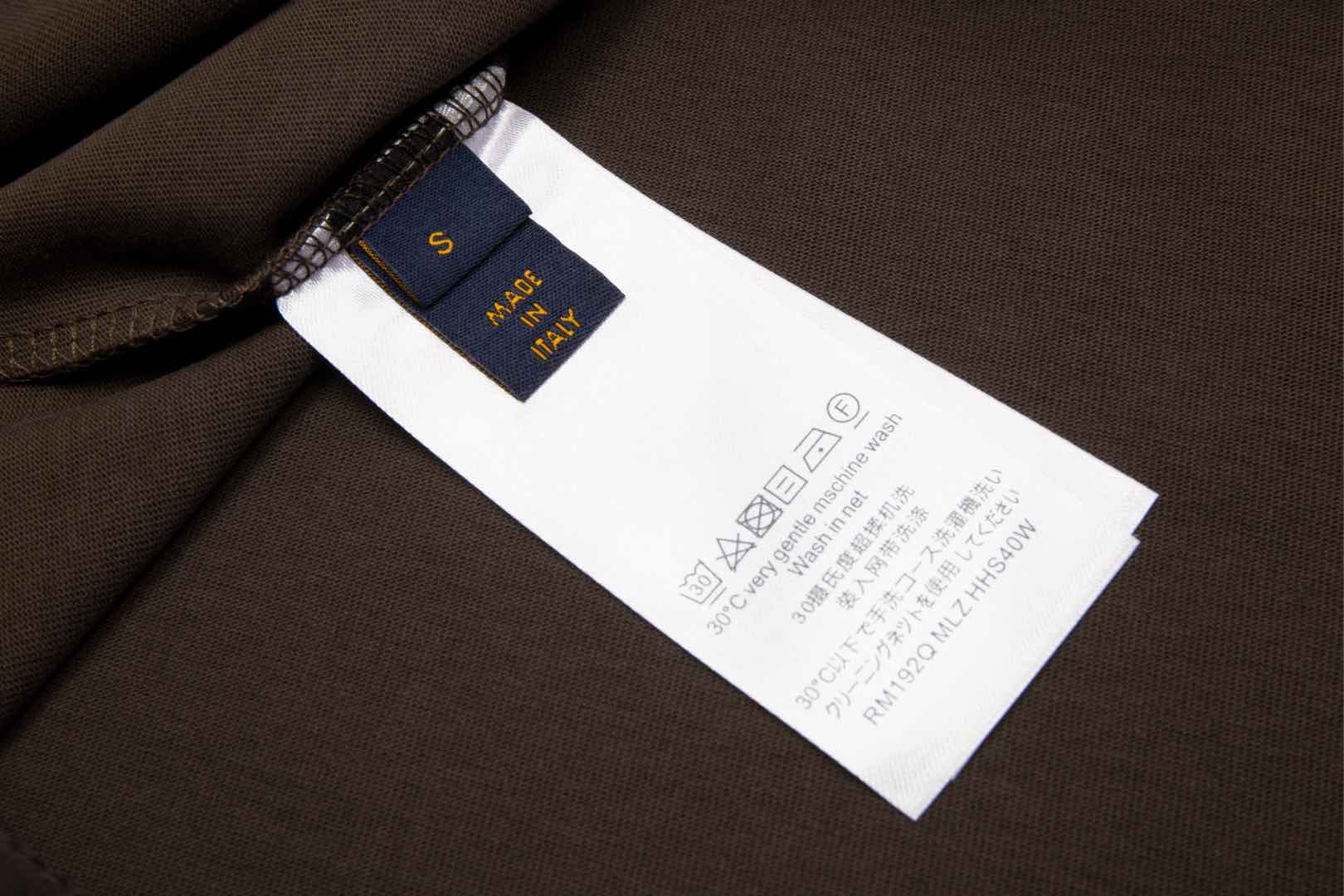 （顶级） LOUIS VUITTON/路易威登 航线印花圆领短袖T恤