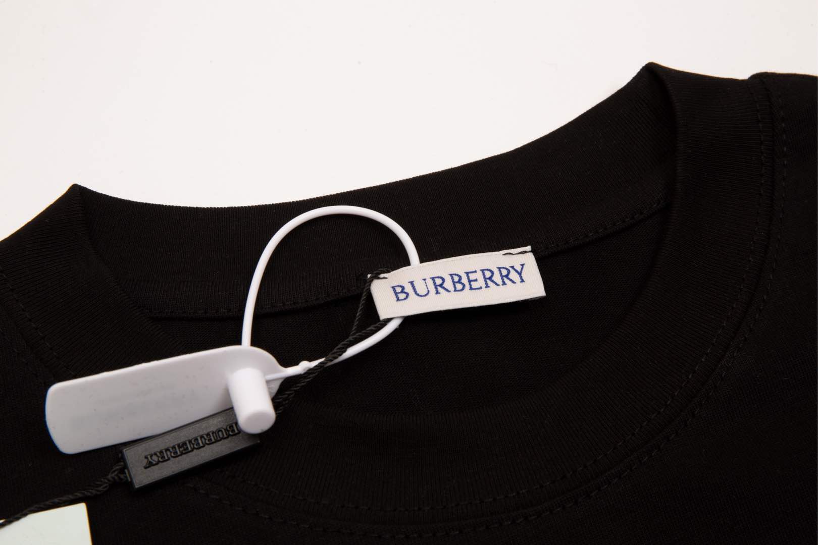 顶级） Burberry/巴宝莉 金叶徽标圆领短袖T恤