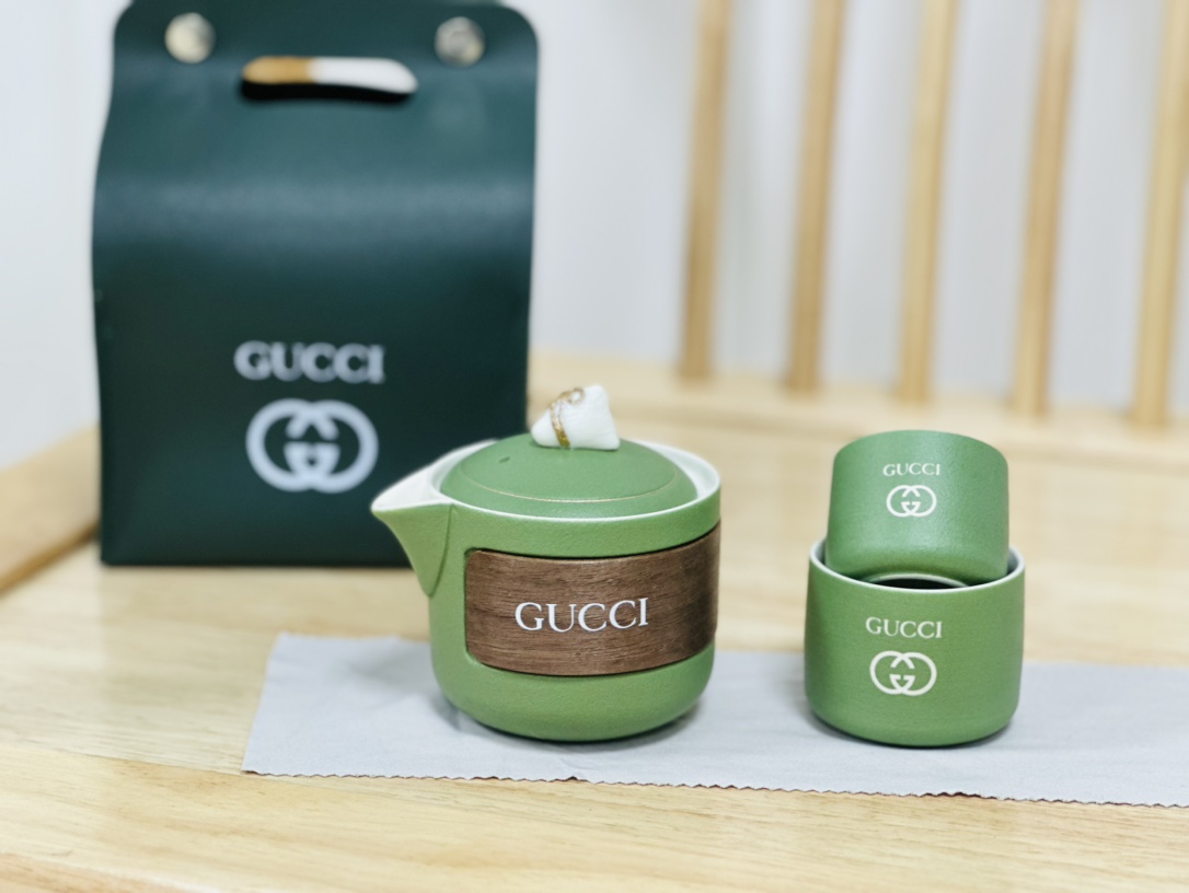 Gucci Dragon Boat Festival VIP Gift: Tea Set - Comprehensive 4