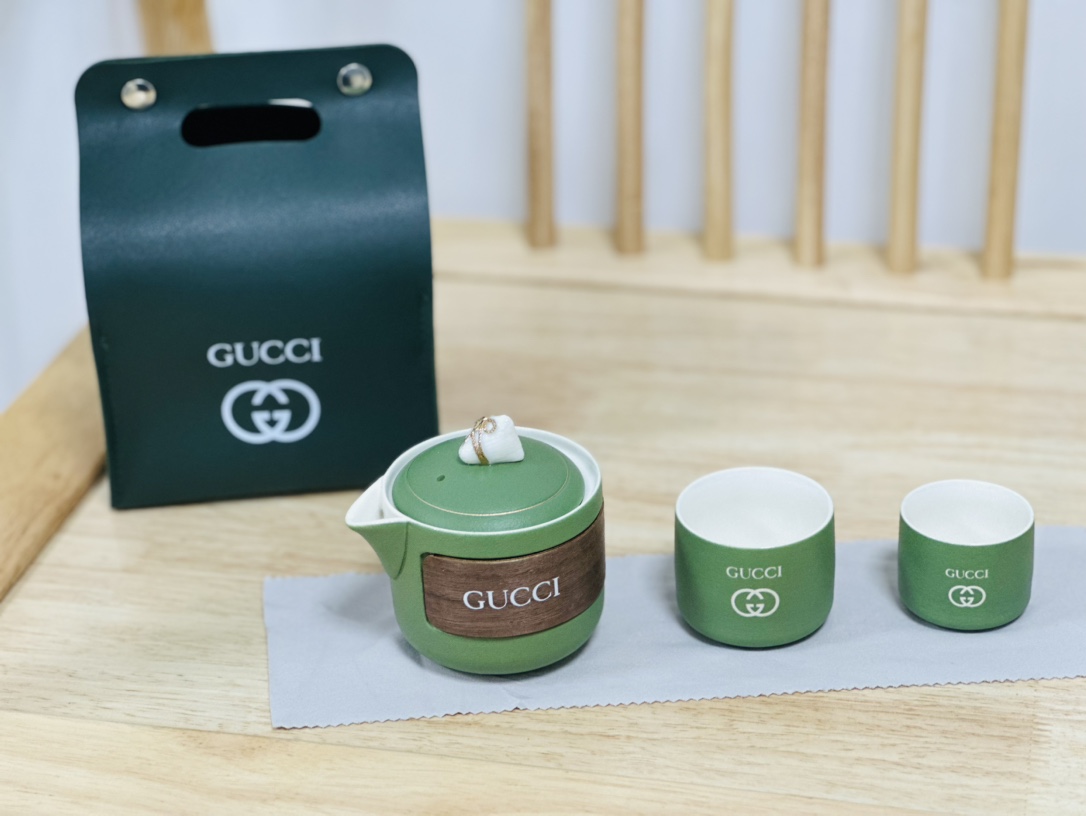 Gucci Dragon Boat Festival VIP Gift: Tea Set - Comprehensive 3