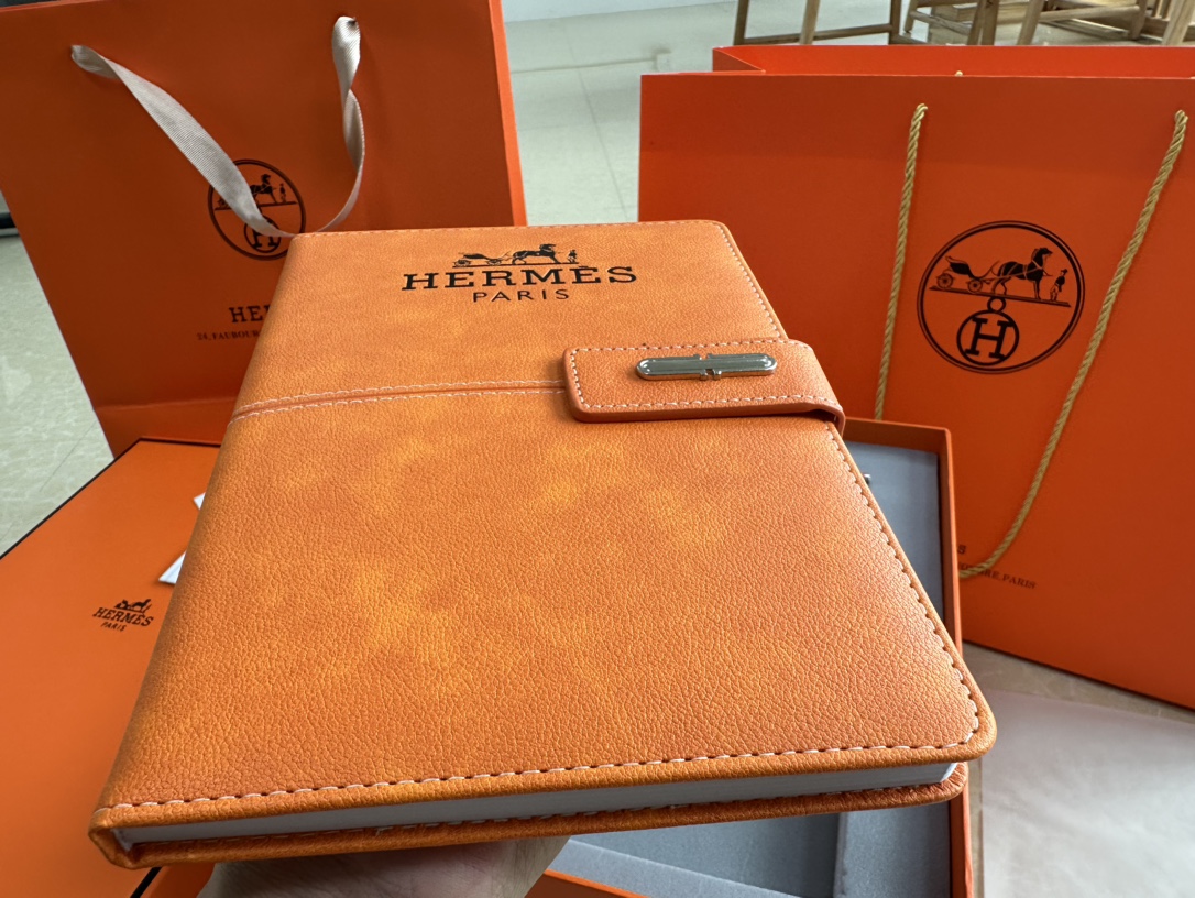 Hermès Notebook — Actual Product Photography - Comprehensive 4