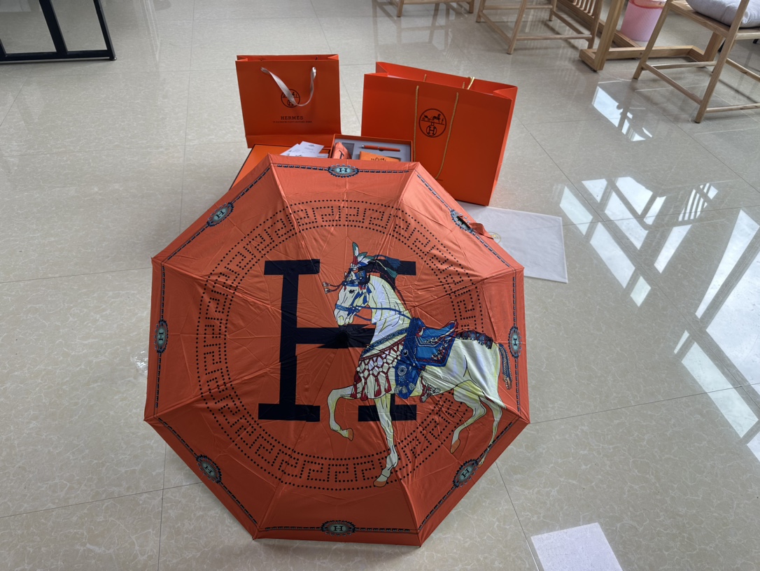 Hermès Umbrella — Product Photography - Comprehensive 4