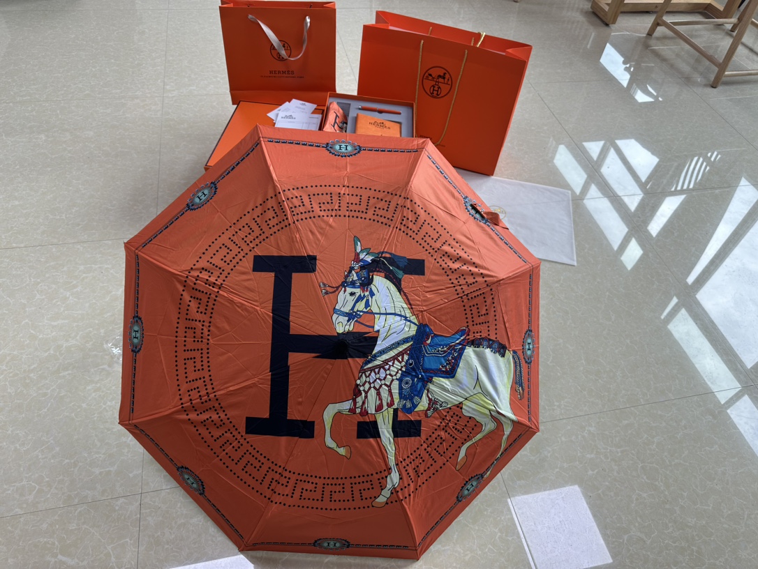Hermès Umbrella — Product Photography - Comprehensive 5