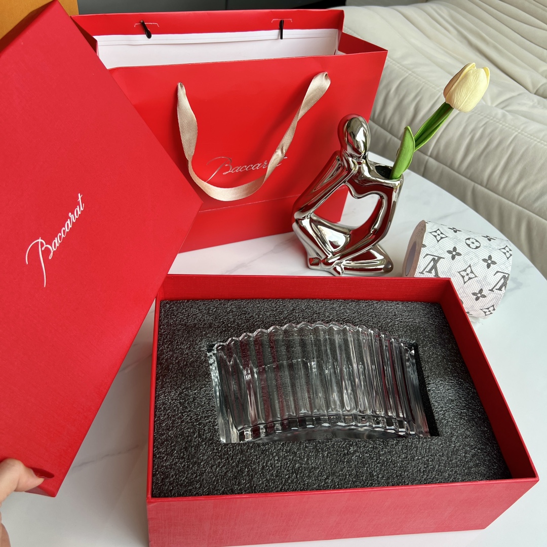 轻奢老钱风 Baccarat 千叶系列之无限花瓶 5