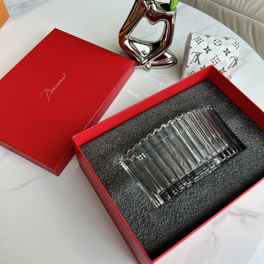 轻奢老钱风 Baccarat 千叶系列之无限花瓶 6