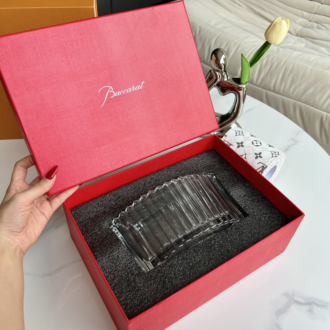 轻奢老钱风 Baccarat 千叶系列之无限花瓶 3