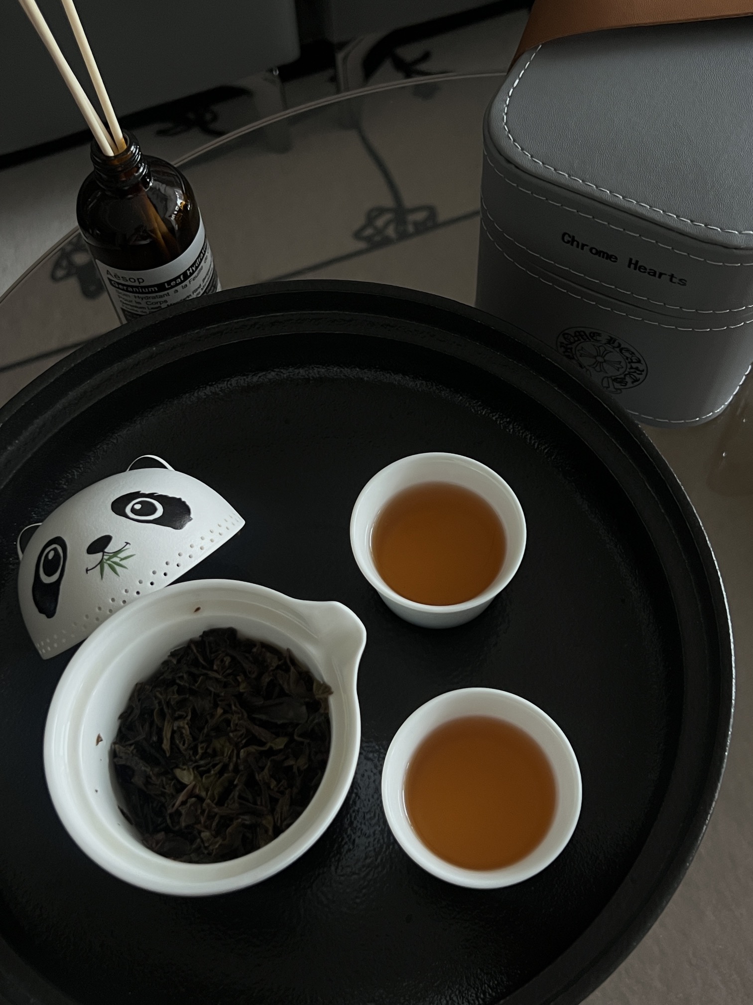自从入手了克罗心联名熊猫茶具,每天的品茶时光都变得格外美好 5