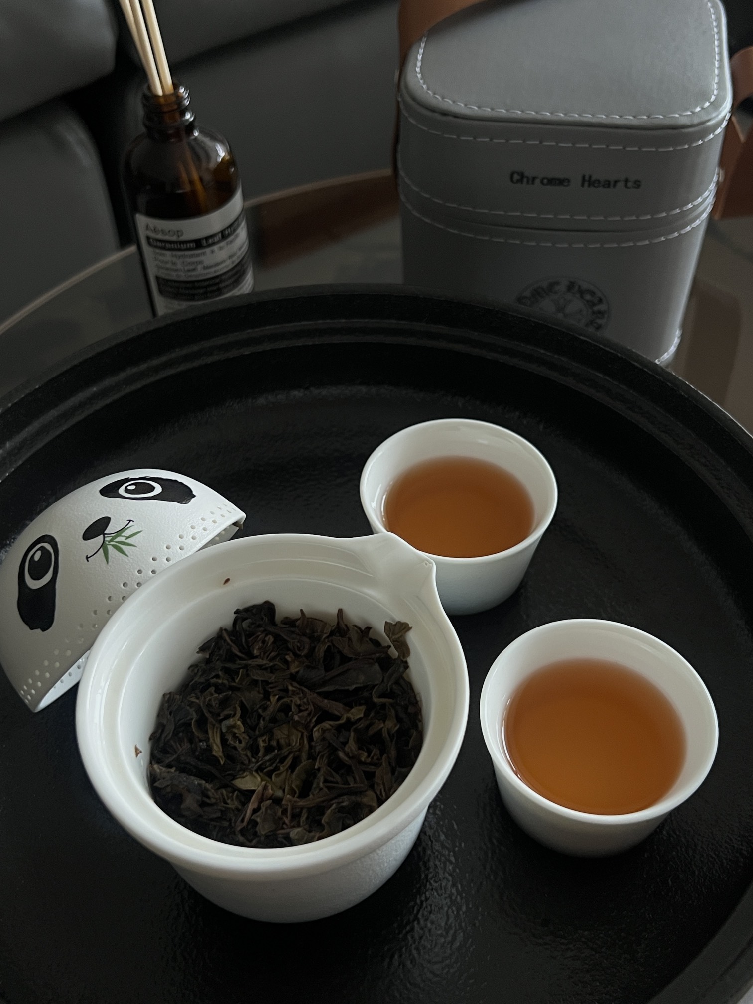自从入手了克罗心联名熊猫茶具,每天的品茶时光都变得格外美好 9