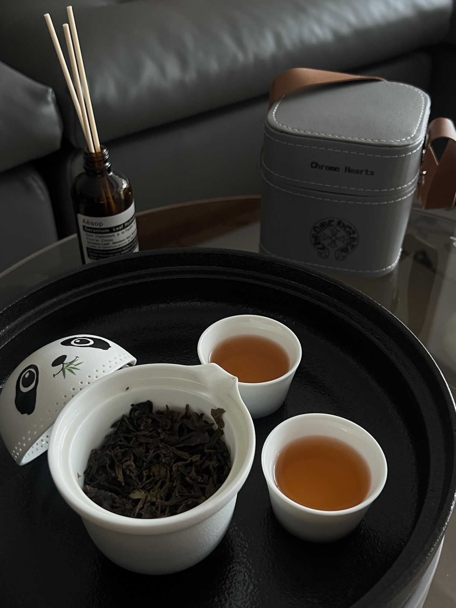 自从入手了克罗心联名熊猫茶具,每天的品茶时光都变得格外美好 6
