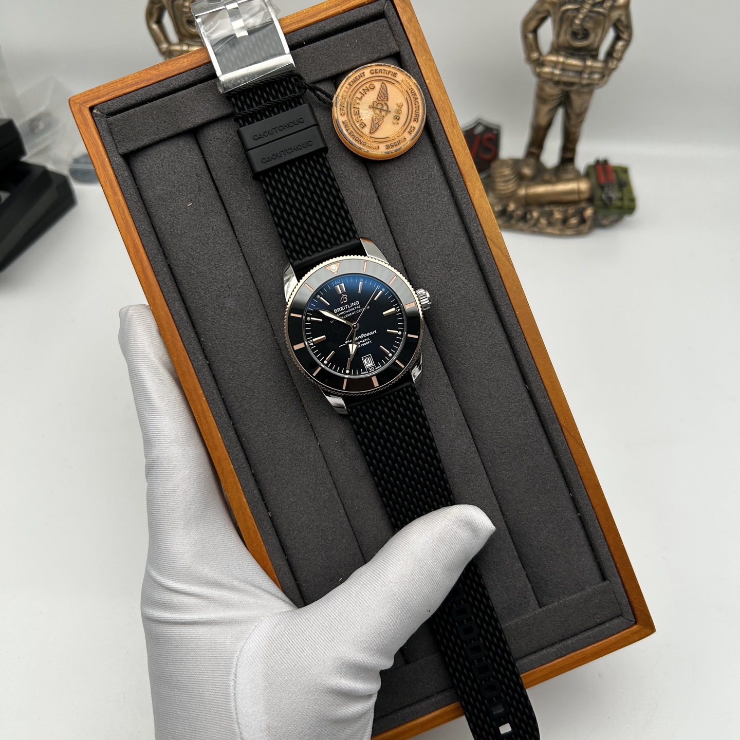 BLS “ ” 42mm 2824 [ ] 120 CNC 3 100%, B20 SW ❗️ ❗️❗️ ❗️❗️ Breitling