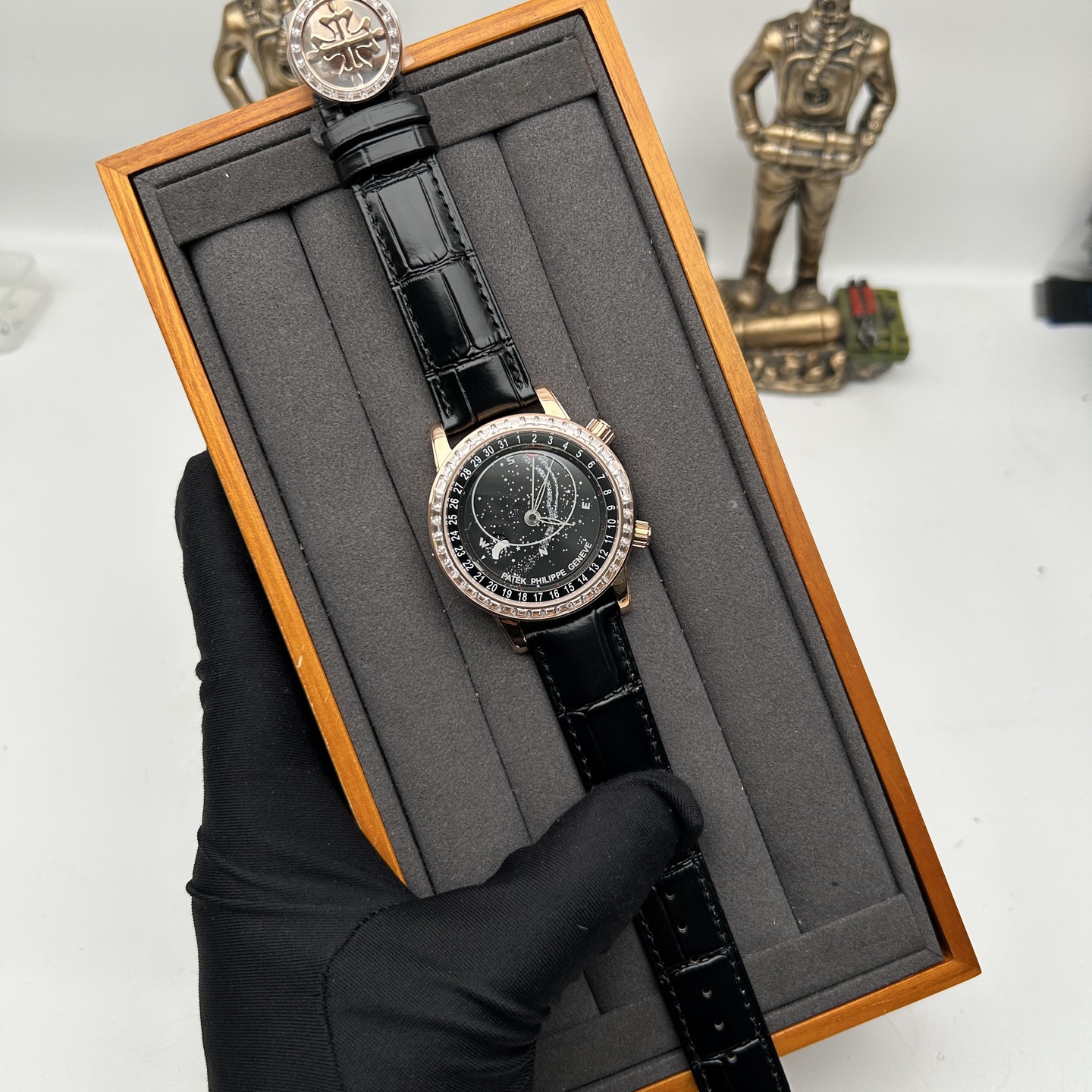 Patek Philippe Grand Complications Celestial, Oro Rosa e Diamanti Baguette, Micro-rotore ❗️