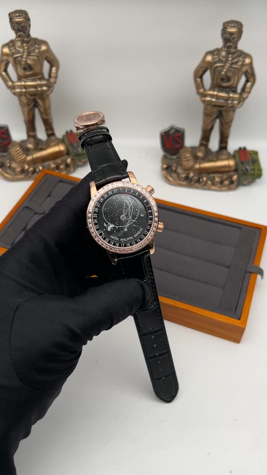 Patek Philippe Grand Complications Celestial, Oro Rosa e Diamanti Baguette, Micro-rotore ❗️