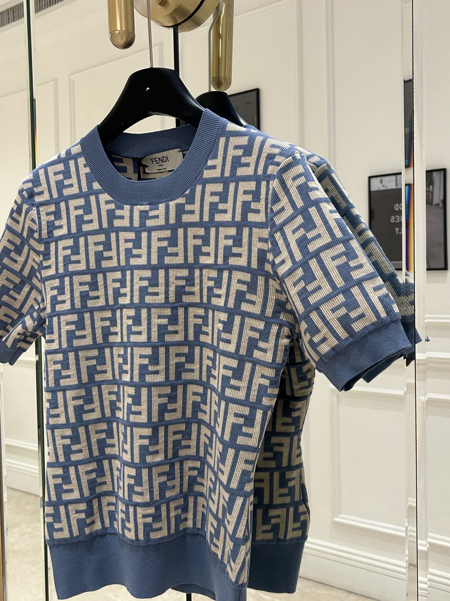Fendi Sleeveless Jacquard Top: Stylish FF Motif, Flattering Slim Fit - S, M, L 3 i1743673105766 6480 0 1