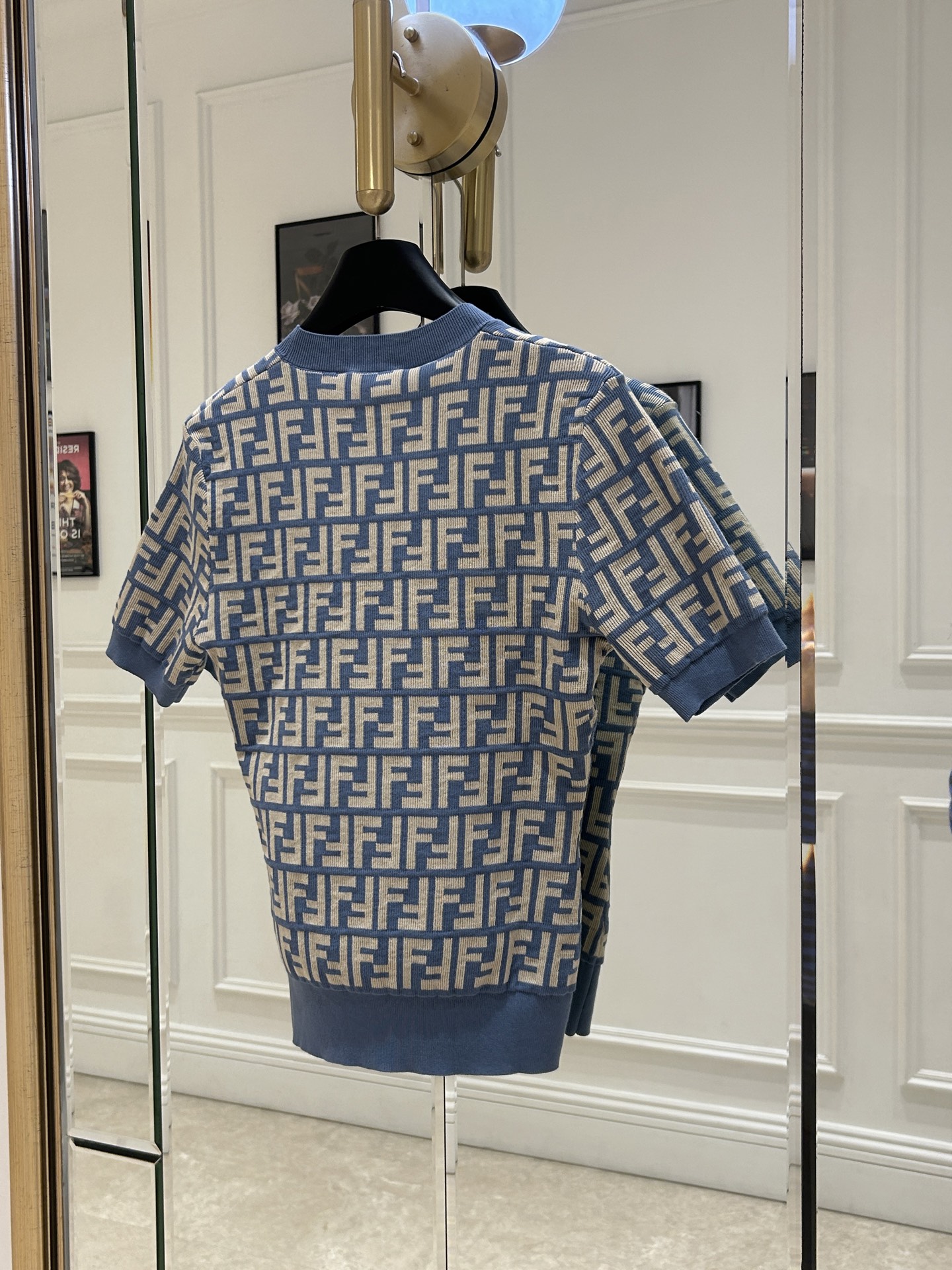 Fendi Sleeveless Jacquard Top: Stylish FF Motif, Flattering Slim Fit - S, M, L 5 i1743673105774 6783 0 2