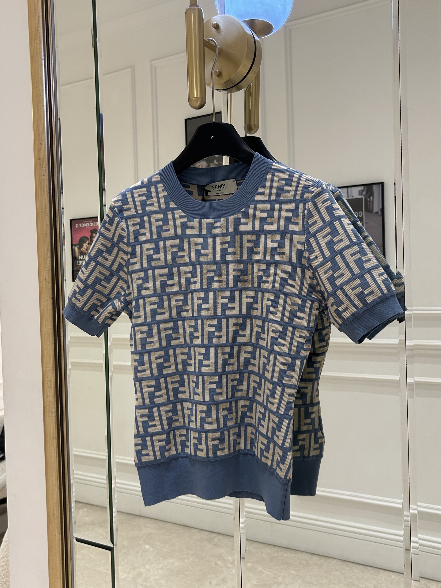 Fendi Sleeveless Jacquard Top: Stylish FF Motif, Flattering Slim Fit - S, M, L 2 i1743673105813 9442 0 0