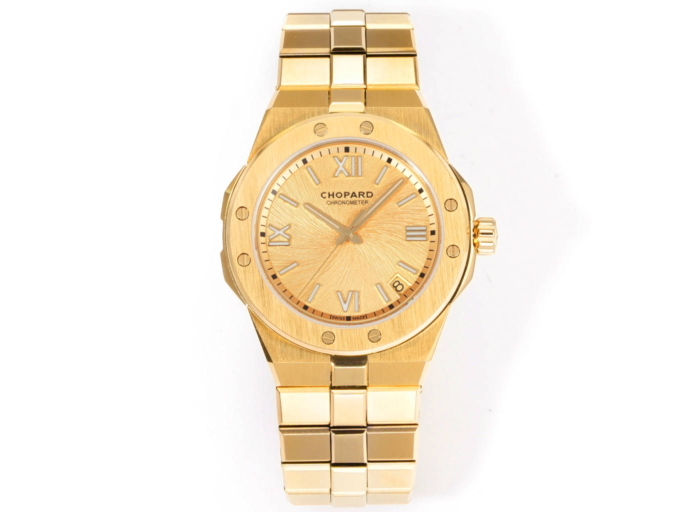 Alpine Eagle Snow Wing Series: Exclusive Gold Watch with Visionary Design - 图片 4